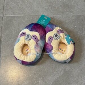Squishmallows Sloth Slippers